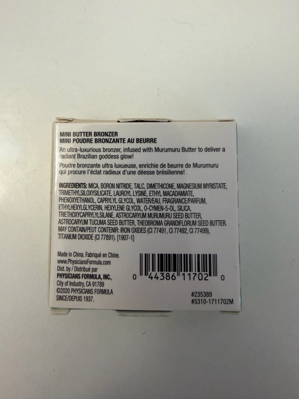Physicians Formula Mini Butter Bronzer - Light Brown / Beige New In Packaging - Picture 2 of 2
